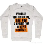 Bluza ADLER dama Keep it to yourself Migdala melanj