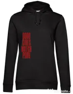 Hoodie dama cu gluga Bad girls Negru