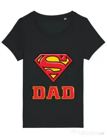 Tricou STANLEY STELLA dama Super Dad Negru