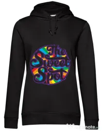 Hoodie dama cu gluga The sweet spot Negru