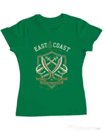 Tricou ADLER dama East Coast Verde mediu