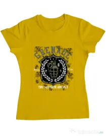 Tricou ADLER dama Grenade Galben