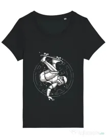 Tricou STANLEY STELLA dama Skatetrooper Negru