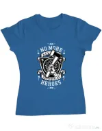 Tricou ADLER dama No More Heroes Albastru azuriu