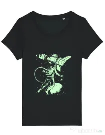Tricou STANLEY STELLA dama Lost In Space Negru
