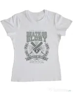 Tricou ADLER dama Death or Glory Alb