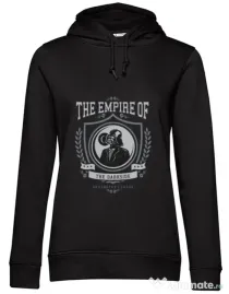 Hoodie dama cu gluga The Empire of Darkside Negru