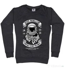 Bluza ADLER dama Space Rebellion Negru melanj