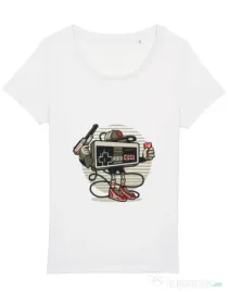 Tricou STANLEY STELLA dama Let's Play Alb