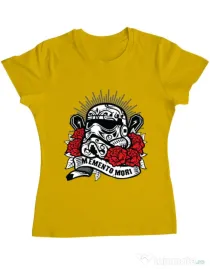 Tricou ADLER dama Dead Trooper Galben