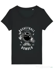 Tricou STANLEY STELLA dama Basketball Bomber Negru