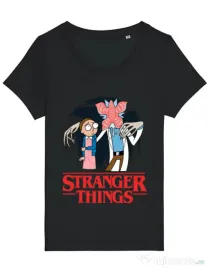 Tricou STANLEY STELLA dama Stranger Ricks Negru
