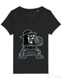 Tricou STANLEY STELLA dama Fighting Vendetta Negru