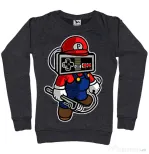 Bluza ADLER dama Player head Negru melanj