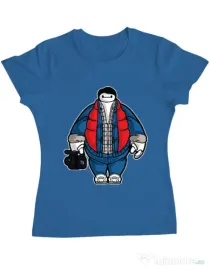 Tricou ADLER dama Baymarty Albastru azuriu