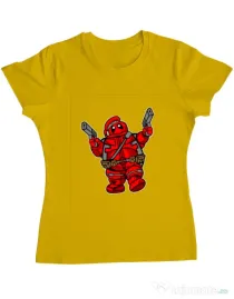 Tricou ADLER dama Marshmallow Merc Galben