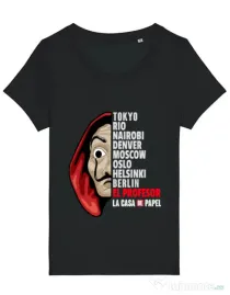 Tricou STANLEY STELLA dama The team Negru