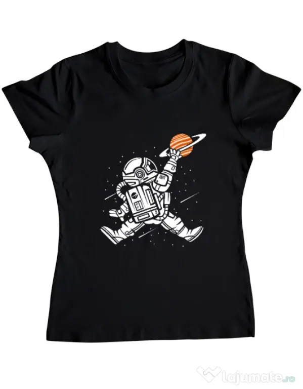 Tricou ADLER dama Space Jump Negru