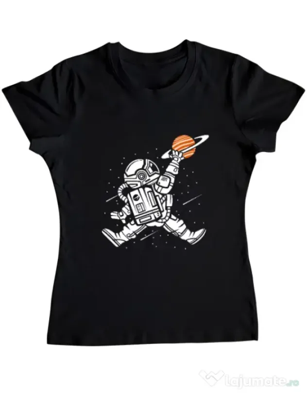 Tricou ADLER dama Space Jump Negru