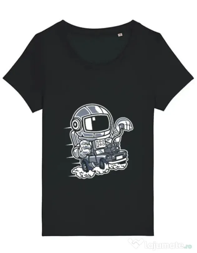 Tricou STANLEY STELLA dama Space Racer Negru