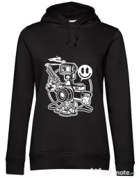 Hoodie dama cu gluga Shooter Negru
