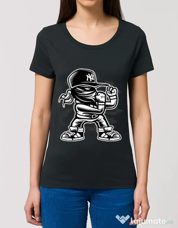 Tricou STANLEY STELLA dama Fighter Negru