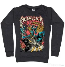 Bluza ADLER dama Heavy Guitar Negru melanj