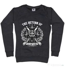 Bluza ADLER dama Crown Negru melanj