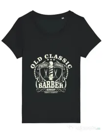 Tricou STANLEY STELLA dama Old Classic Barber Negru
