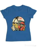 Tricou ADLER dama Have a Break Albastru azuriu