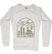 Bluza ADLER dama Into the Mountain Migdala melanj