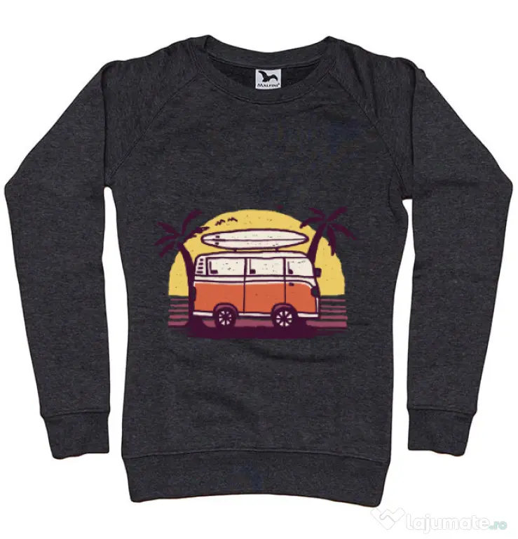 Bluza ADLER dama Sunset Van Negru melanj