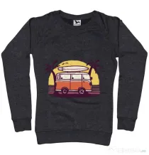 Bluza ADLER dama Sunset Van Negru melanj