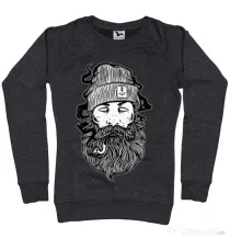 Bluza ADLER dama Sailor Man Negru melanj