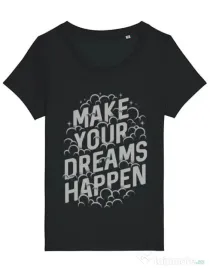 Tricou STANLEY STELLA dama Make your dreams happen Negru