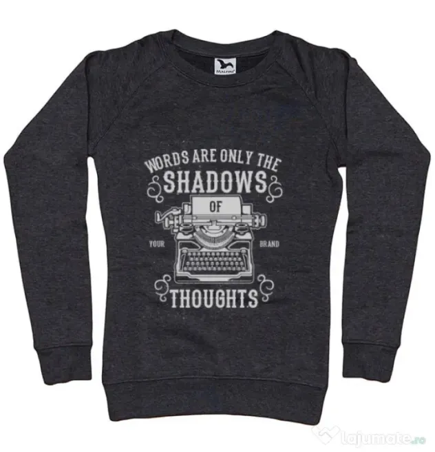Bluza ADLER dama Shadows Of Thoughts Negru melanj