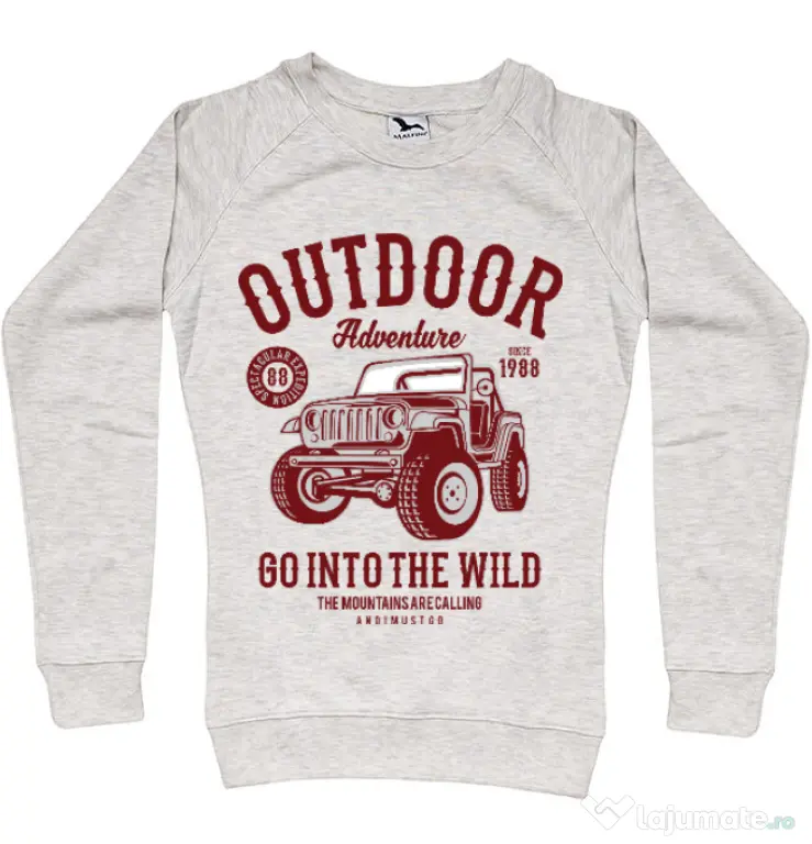 Bluza ADLER dama Outdoor Adventure Migdala melanj