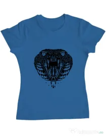 Tricou ADLER dama Viper Albastru azuriu