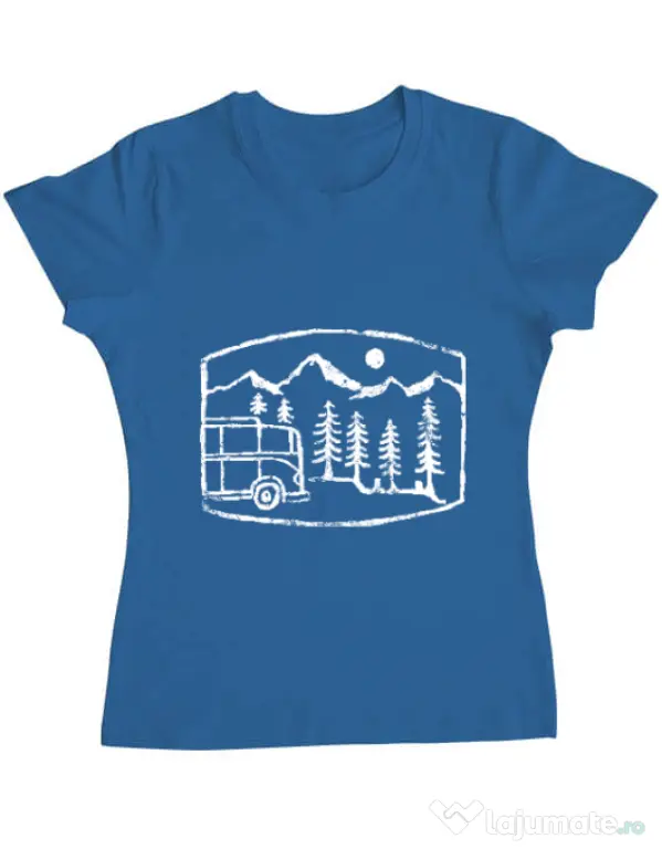 Tricou ADLER dama Vanture Albastru azuriu