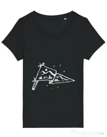 Tricou STANLEY STELLA dama Camp Flag Negru