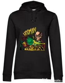 Hoodie dama cu gluga Hooman Negru