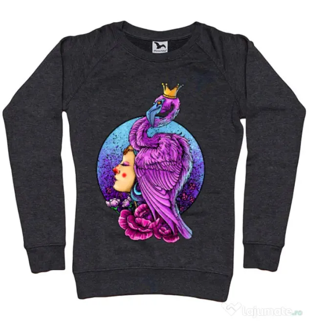 Bluza ADLER dama Queen Negru melanj