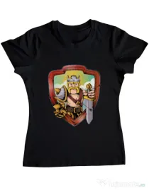 Tricou ADLER dama The Barbarian Negru