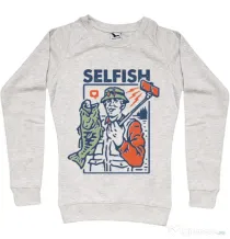 Bluza ADLER dama SELFISH Migdala melanj