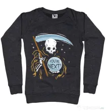 Bluza ADLER dama You re next Negru melanj