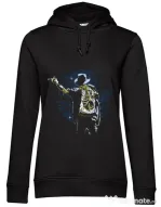 Hoodie dama cu gluga Zombie Pop Negru
