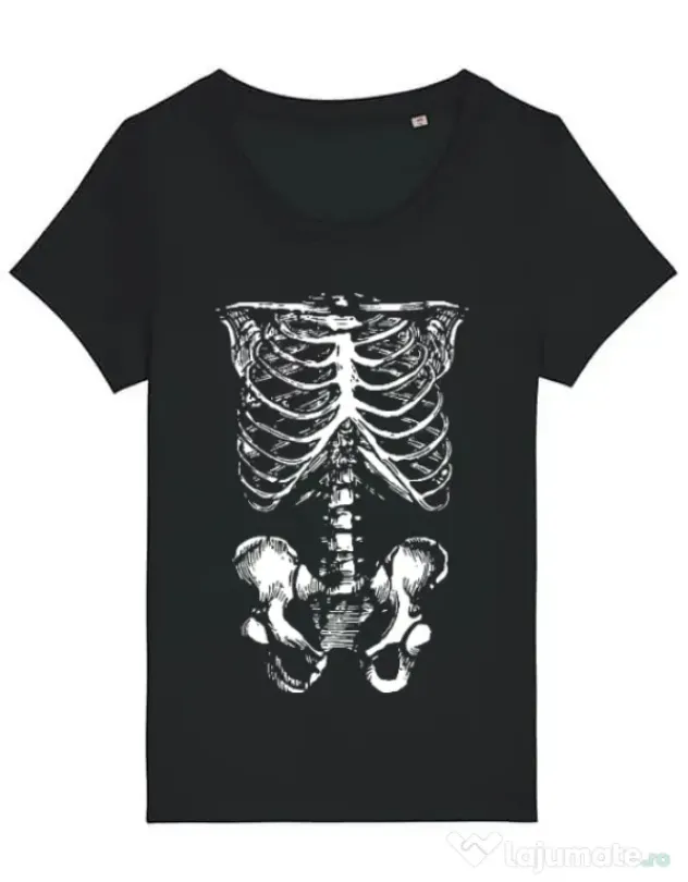 Tricou STANLEY STELLA dama Ribcage Negru