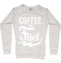 Bluza ADLER dama Coffee is my fuel Migdala melanj