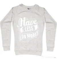 Bluza ADLER dama Have less do more Migdala melanj