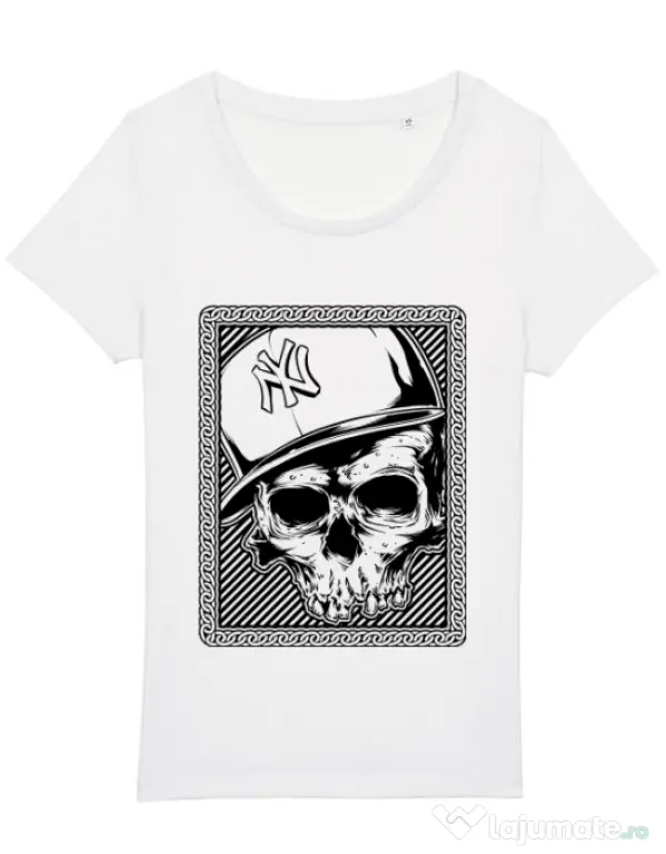 Tricou STANLEY STELLA dama Minimal Alb